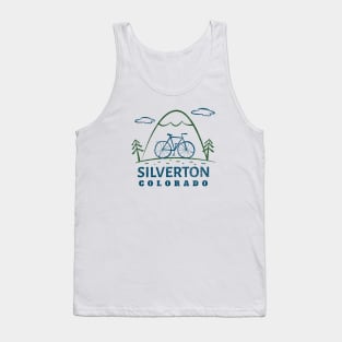 Silverton, Colorado Biking Tank Top